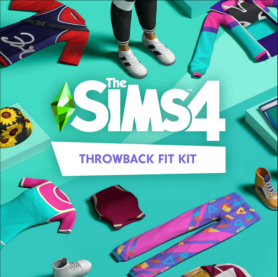 Throwback fit kit the sims 4 что это